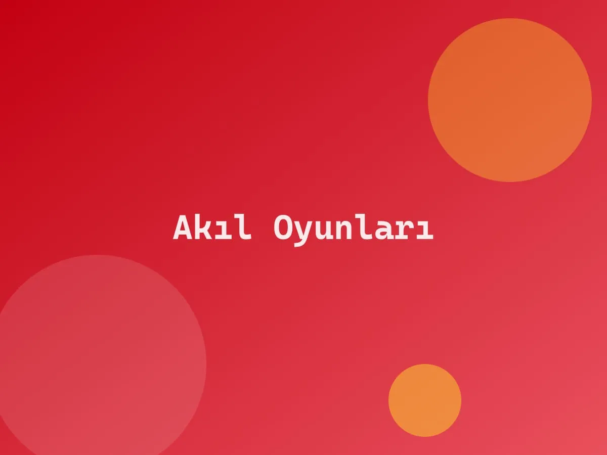 Akıl oyunu çözen çocuklar