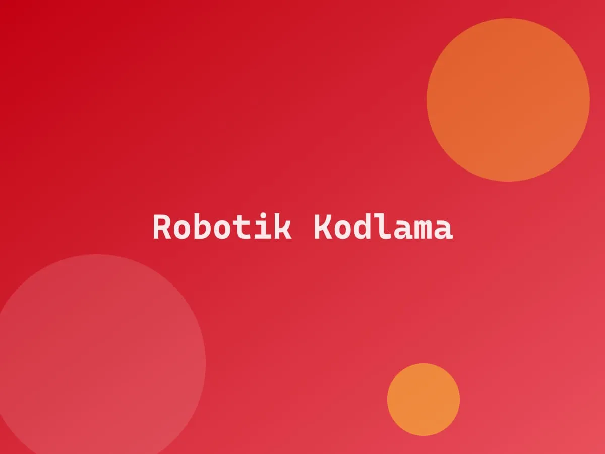 Kodlama robotunu yönlendiren çocuklar