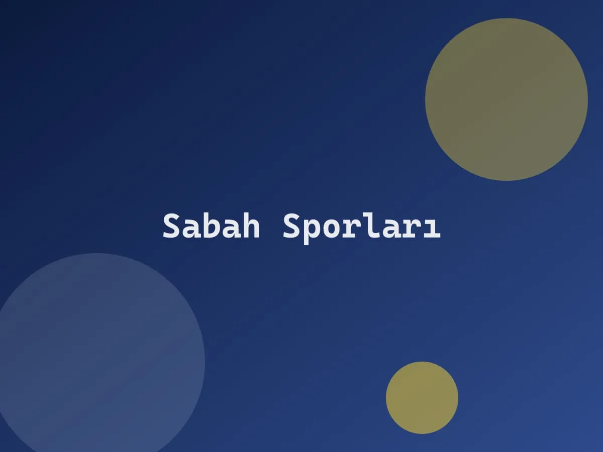 Bahçede sabah sporu yapan çocuklar